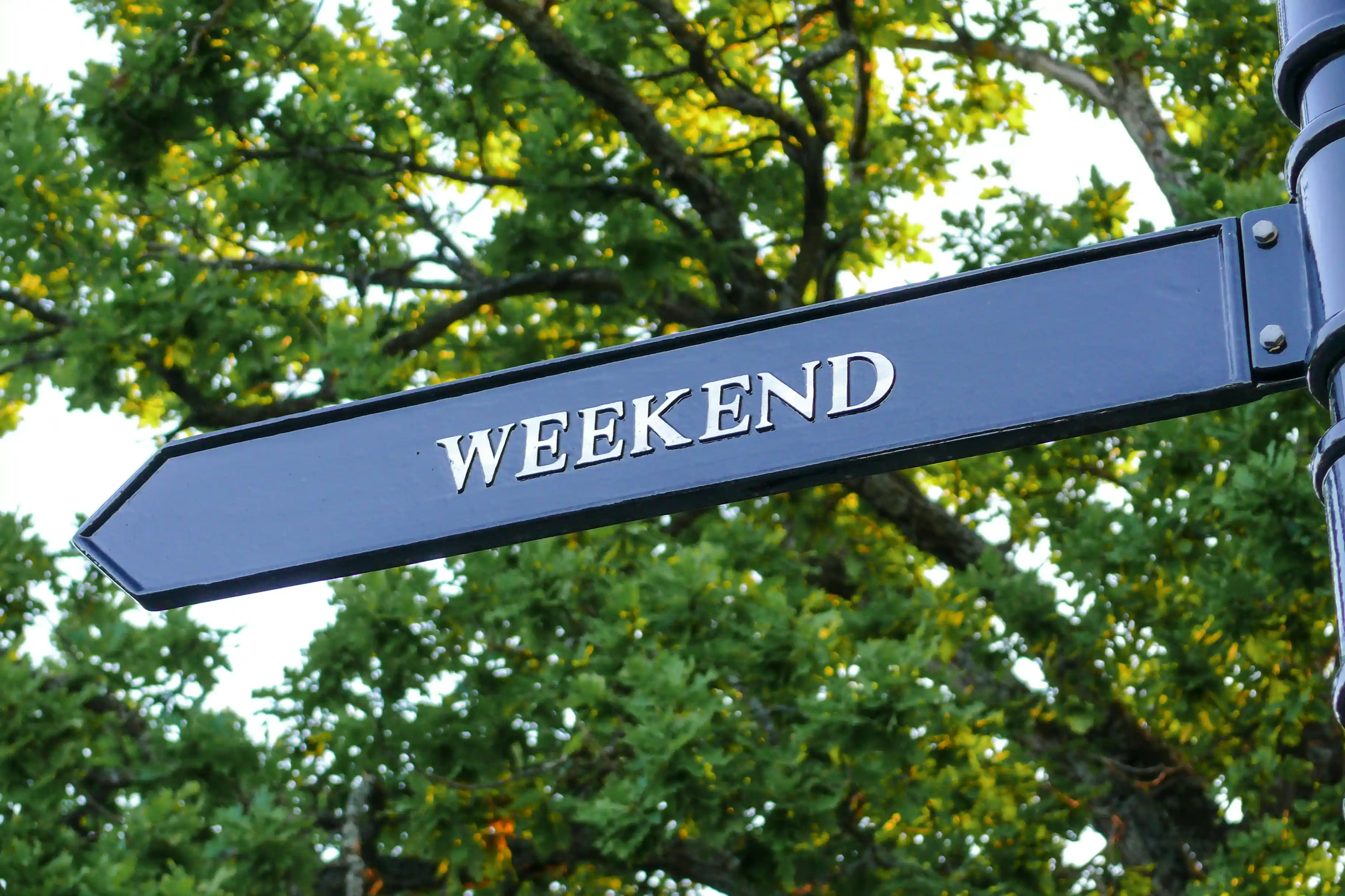 Weekend recovery and work-life balance